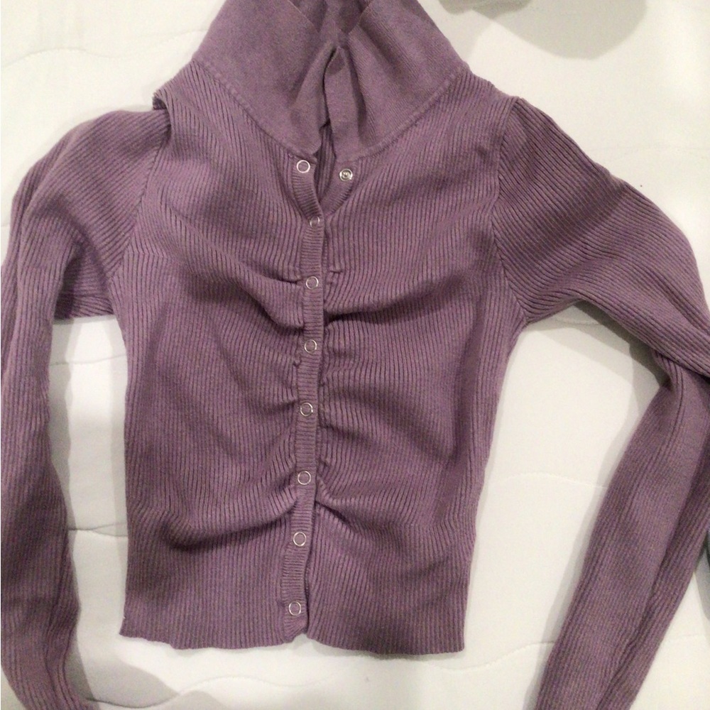 PacSun gathered polo top